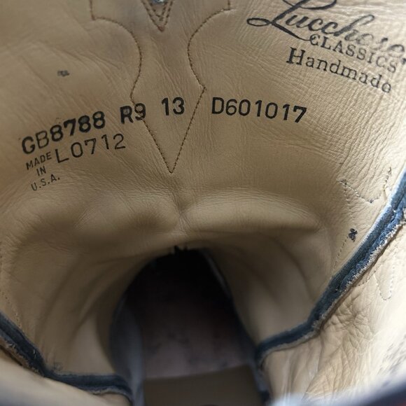 Lucchese Classics Handmade GB8788 Cowboy Boots Mens 13 D - Picture 6 of 12